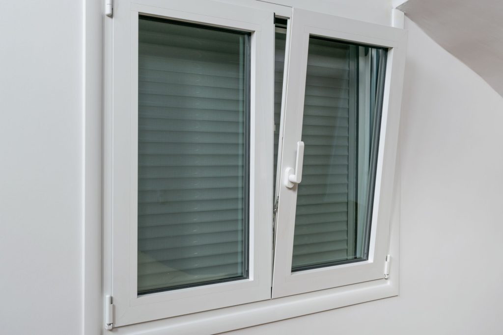 French Casement Window Slightly Ajar